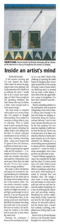 image of newspaper story